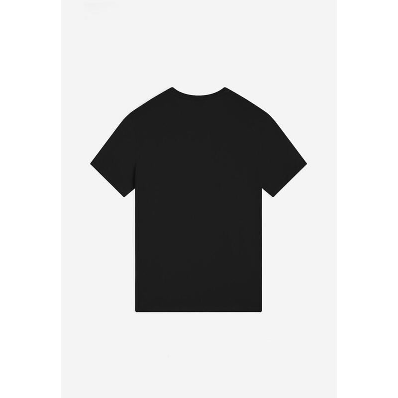 T-shirt da uomo in jersey di cotone con scollo girocollo