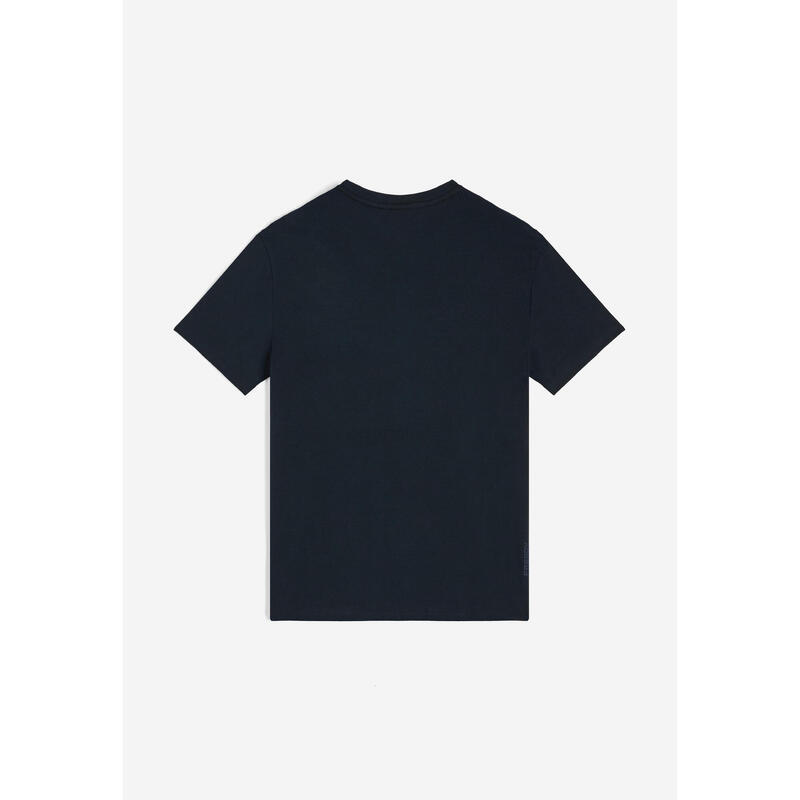 T-shirt pour homme en jersey élastique avec petit logo