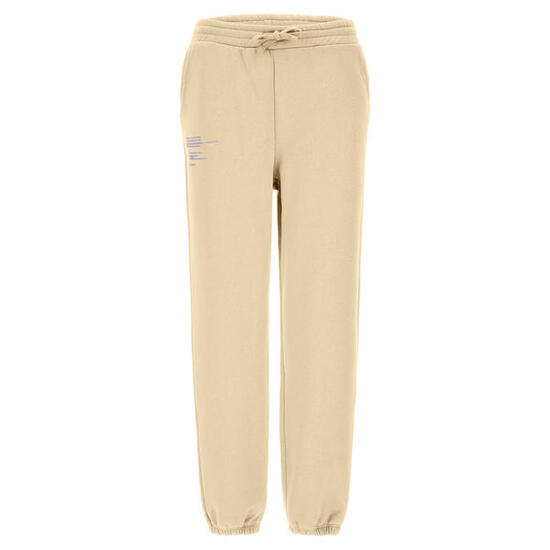 Pantaloni sportivi in felpa con stampa lettering sul fianco