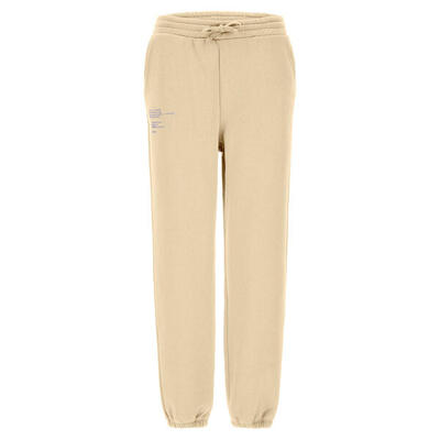 Pantaloni sportivi in felpa con stampa lettering sul fianco
