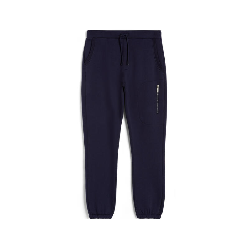 Pantaloni joggers da uomo con tasca zippata sulla coscia