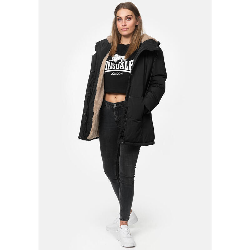 LONSDALE Frauen Winterjacke mit Kapuze TONG