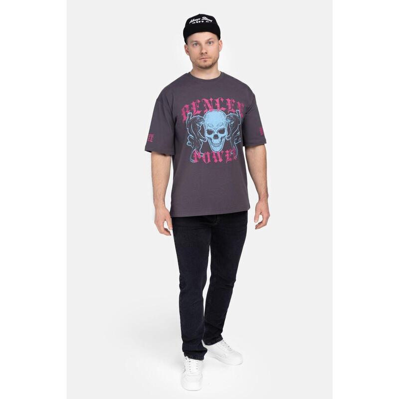 BENLEE T-shirt oversized voor heren PANTERA