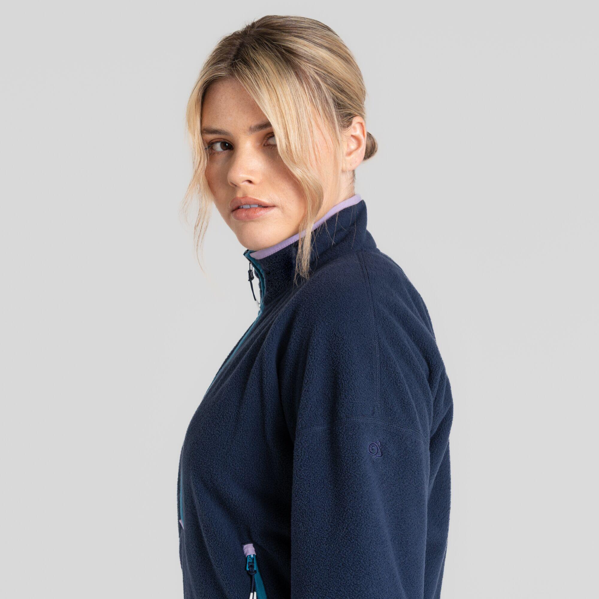 Fleece Dames Co2 Renu Half Zip Wanderfleece 3/5