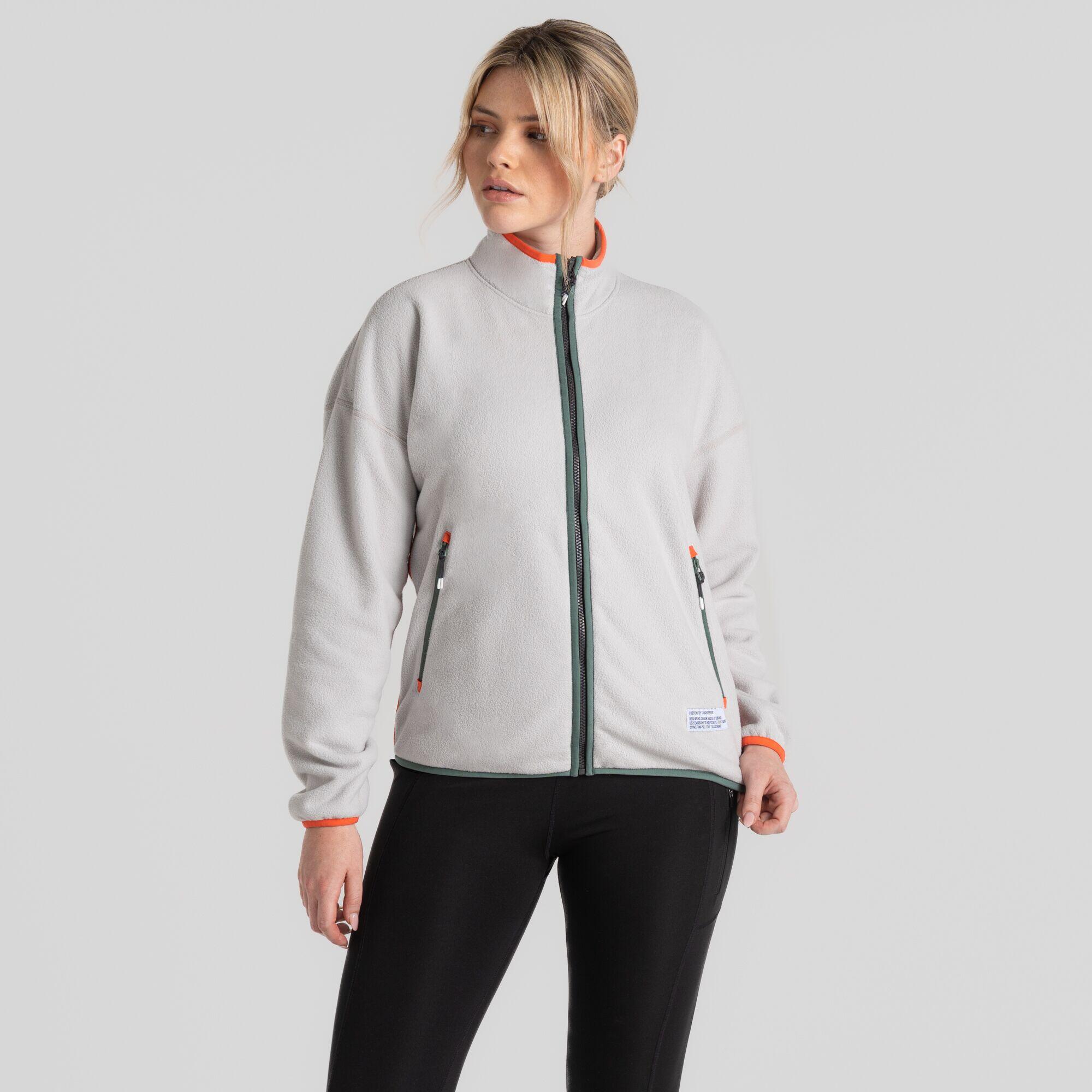 Fleece Wandelen Dames Co2 Renu Full Zip 5/5