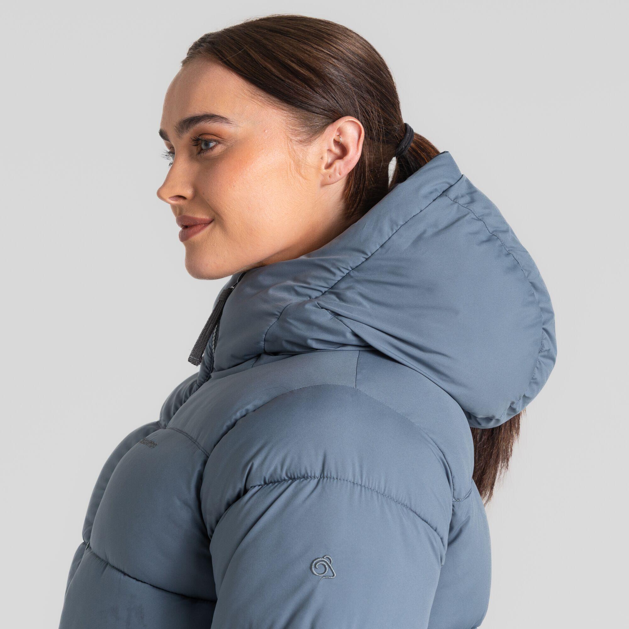 Isolierte Narlia-Wanderjacke mit Kapuze für Damen 3/5
