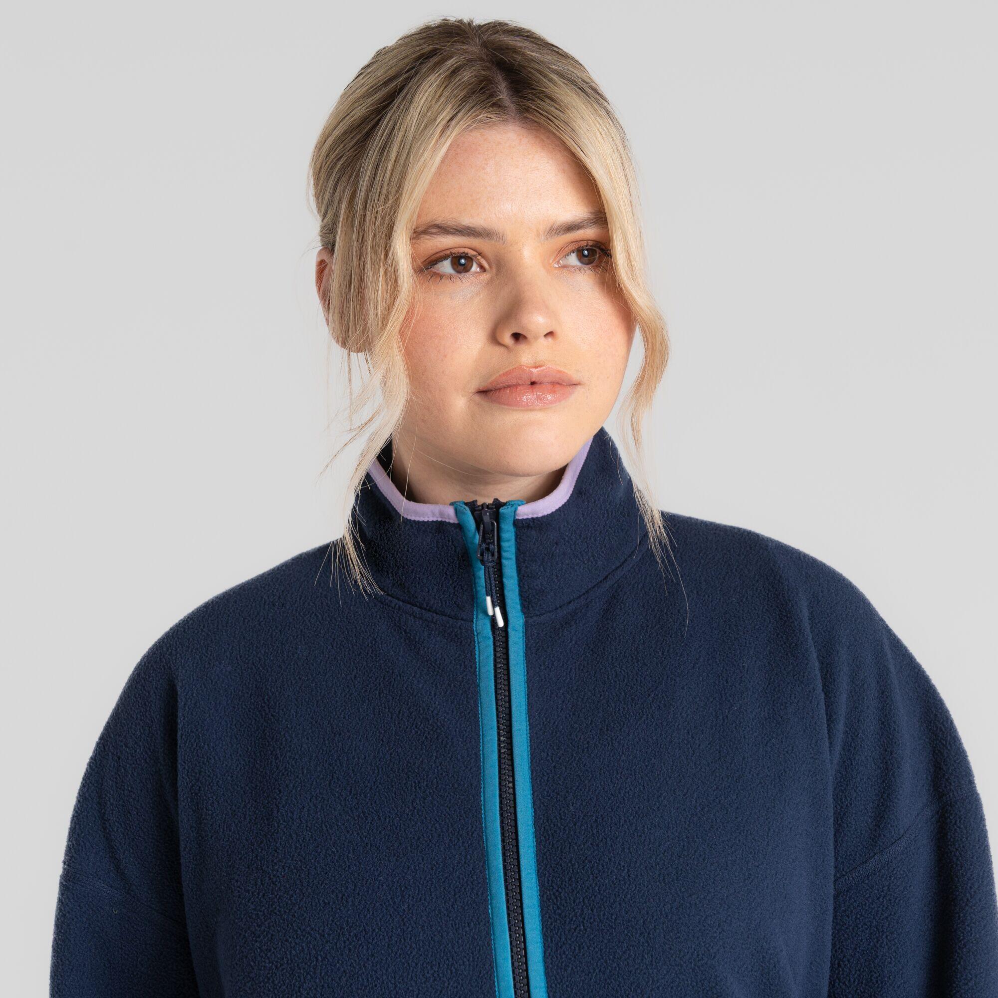 Fleece Dames Co2 Renu Half Zip Wanderfleece 2/5