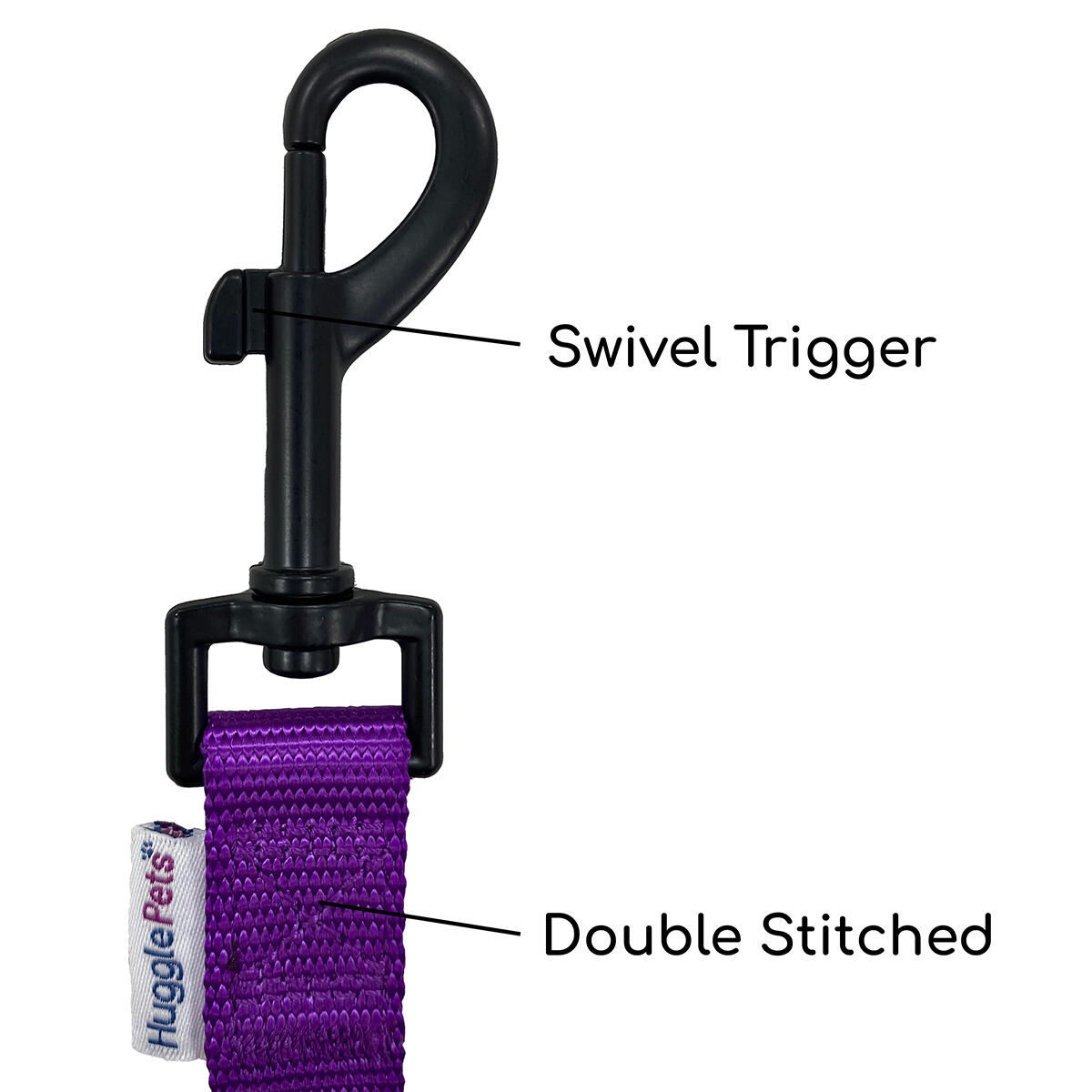 HugglePets Padded Weatherproof Dog Lead 6/6