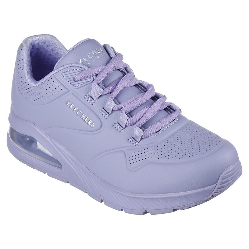 Zapatillas Deportivas Caminar Mujer Skechers 155543_PERI Lilas con Cordones