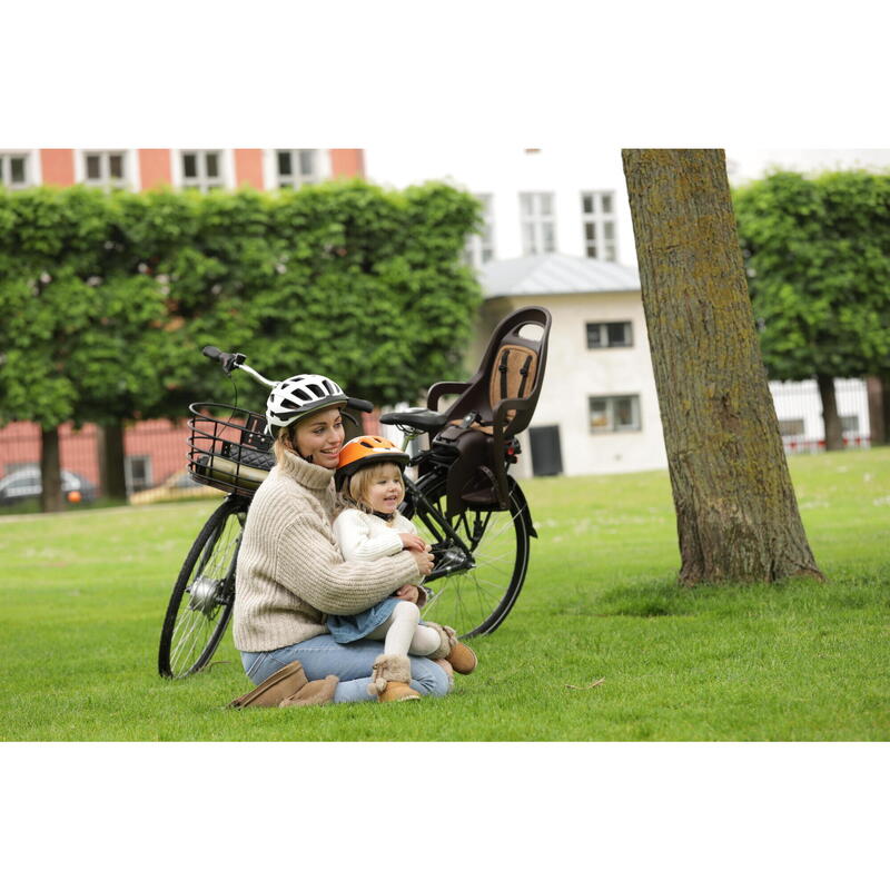 Fahrrad-Rücksitz mit Kinderrahmenbefestigung Polisport Groovy Maxi FF 29"