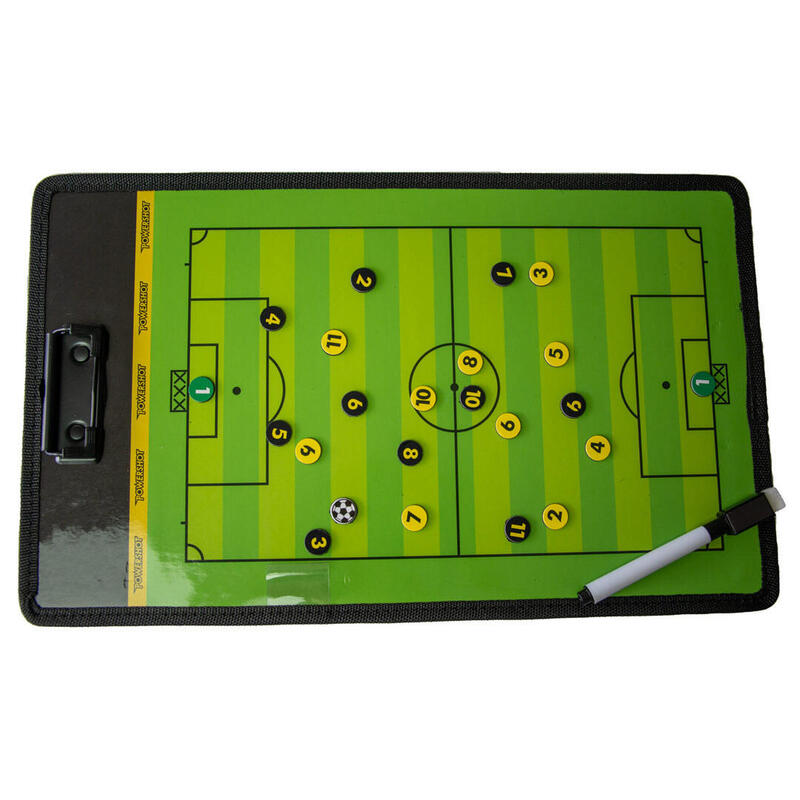 Tablero táctico de fútbol magnético - 35x20 cm