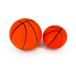 Ballon de basketball en mousse - Taille 2 (diamètre : 14cm)