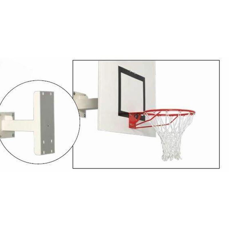 Panneau de basket pour fixation murale - A la maison ou dans le gymnase !