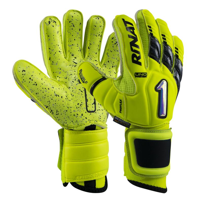 Torwarthandschuhe Erwachsene Rinat Uno Premier Lux Neon Gelb