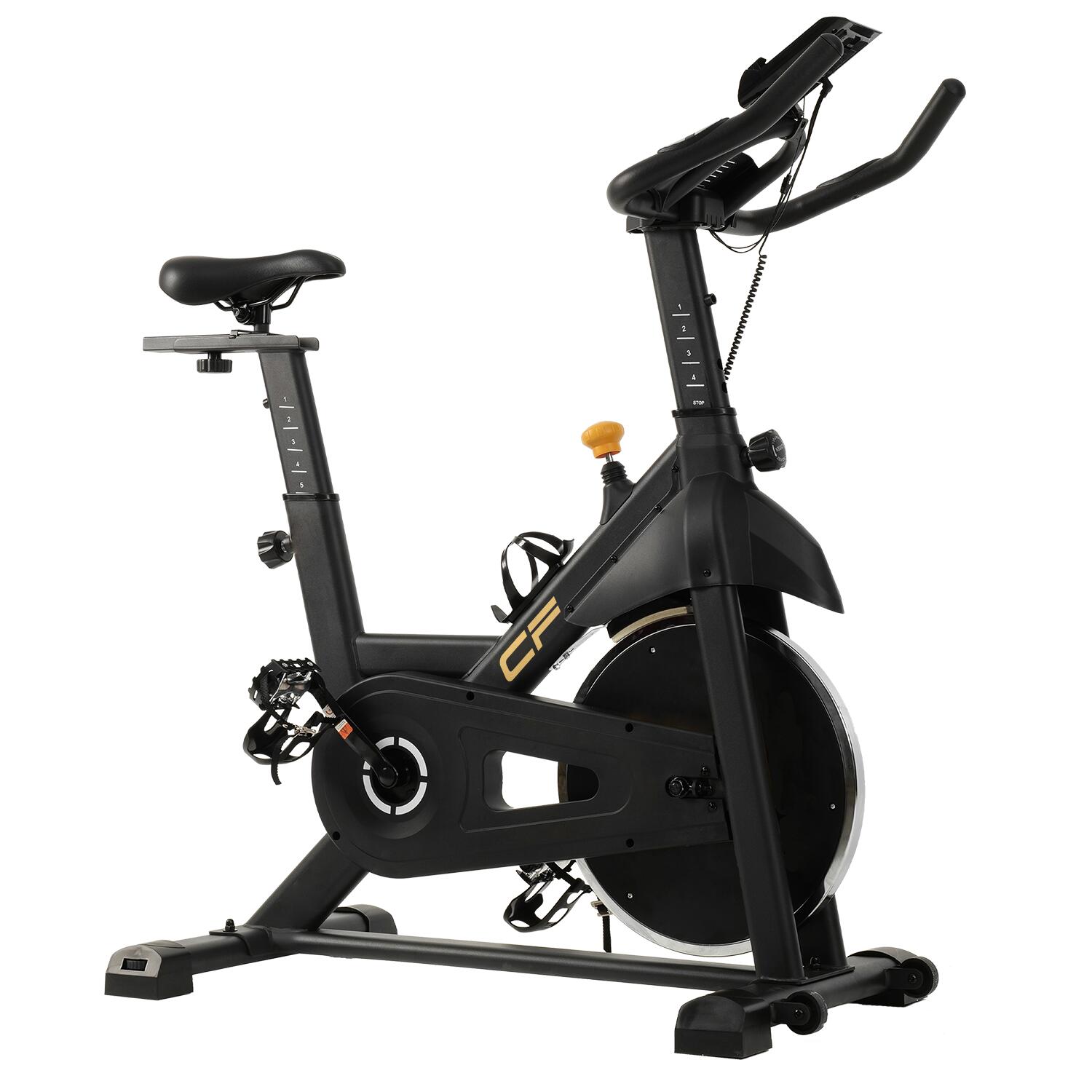 CLOVER FITNESS Indoor Cycling Bike. Hometrainer van hoge kwaliteit.