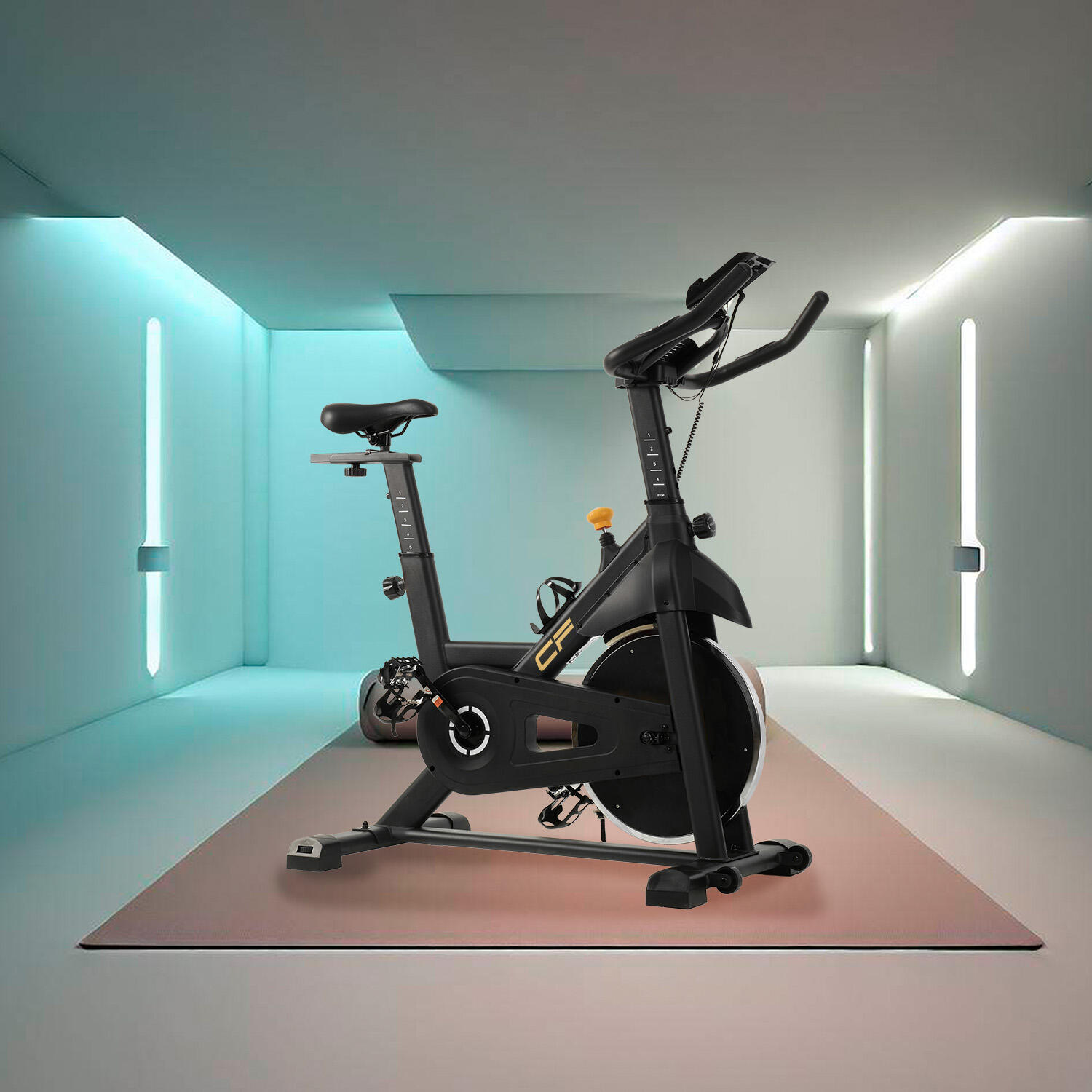 Indoor Cycling Bike. Hometrainer van hoge kwaliteit. 6/7