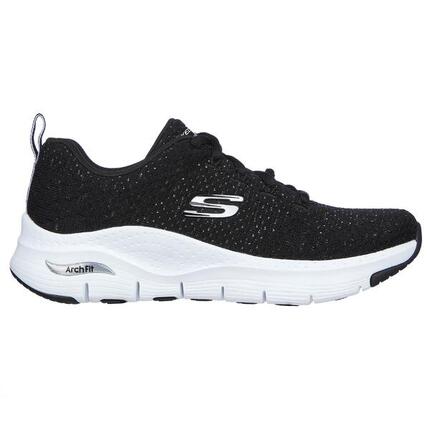 Zapatillas Skechers Mujer Arch Fit Negro