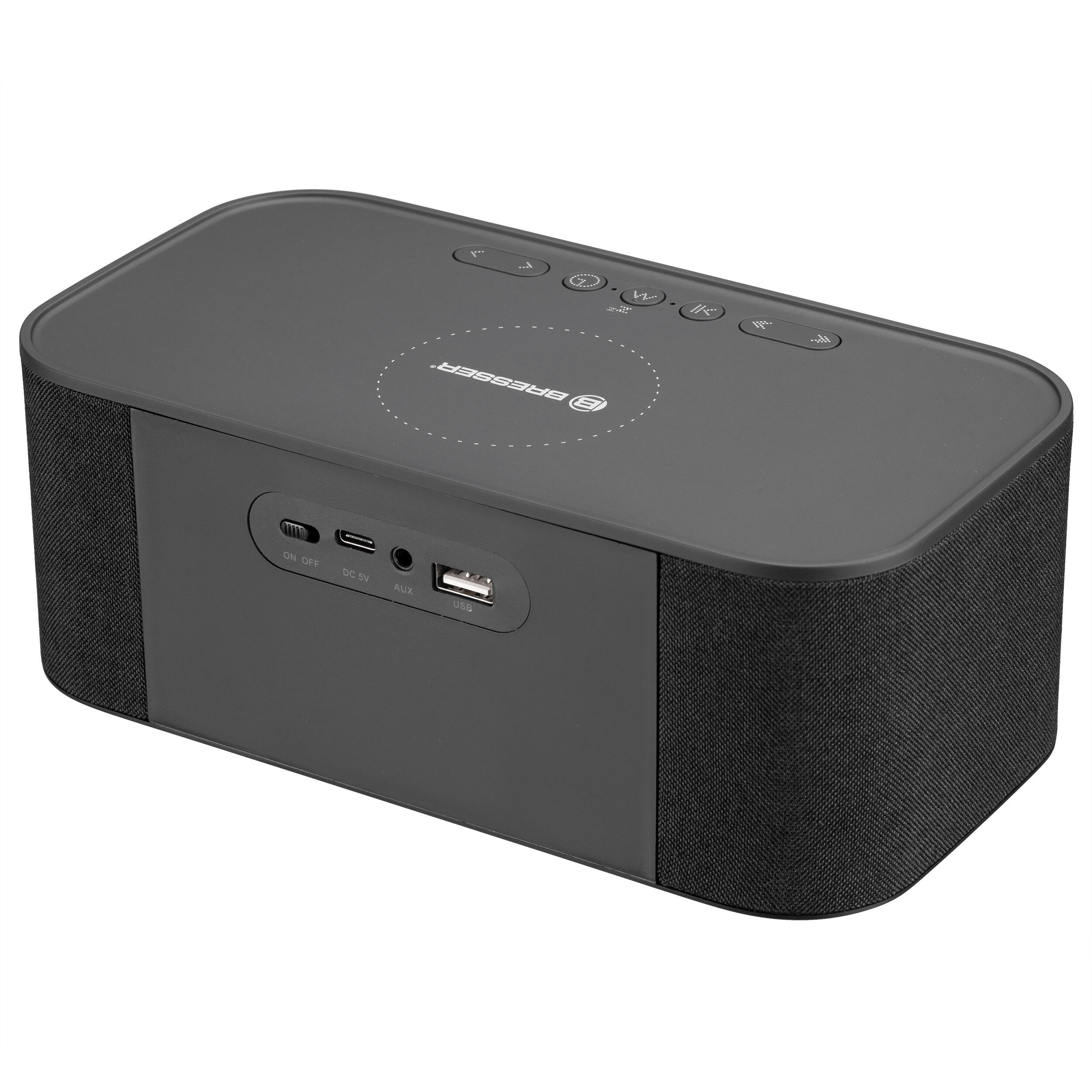 Altifalante Bluetooth BRESSER com carregamento e função de tempo 4/6