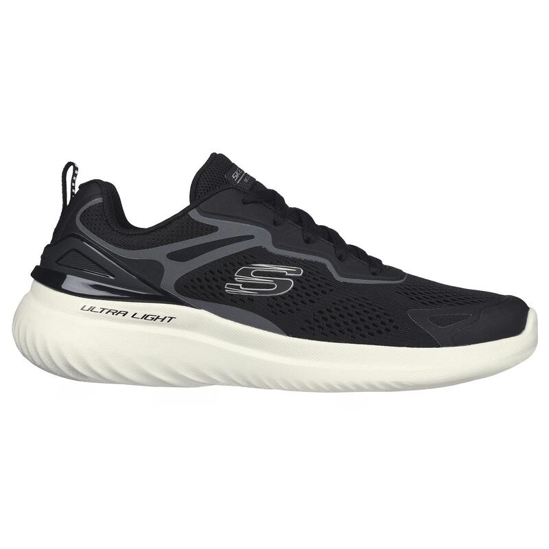 Zapatillas Deportivas Caminar Hombre Skechers 232674_BKGY Negras con  Cordones