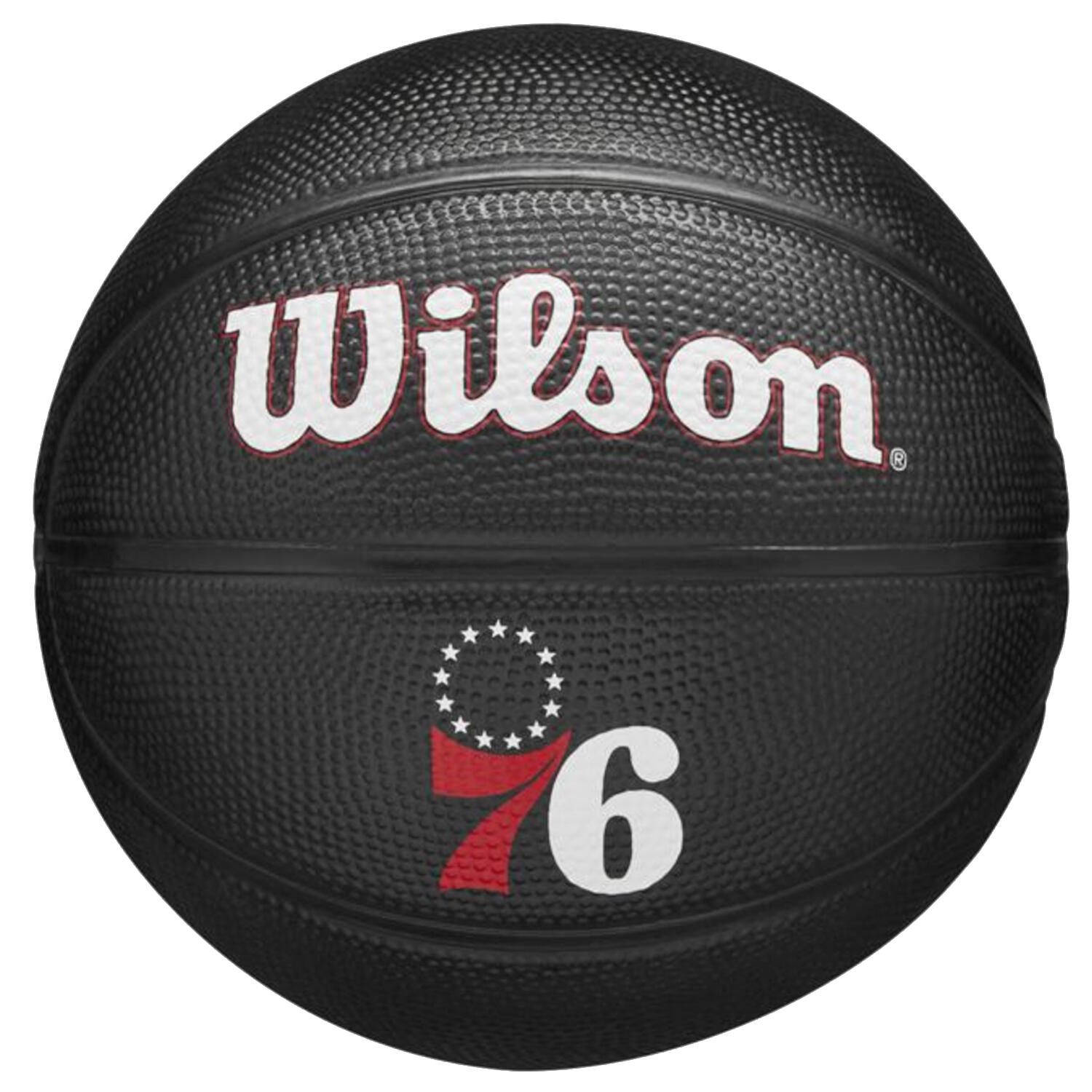 WILSON Mini míč dítě Philadelphia 76ers NBA Team Tribute