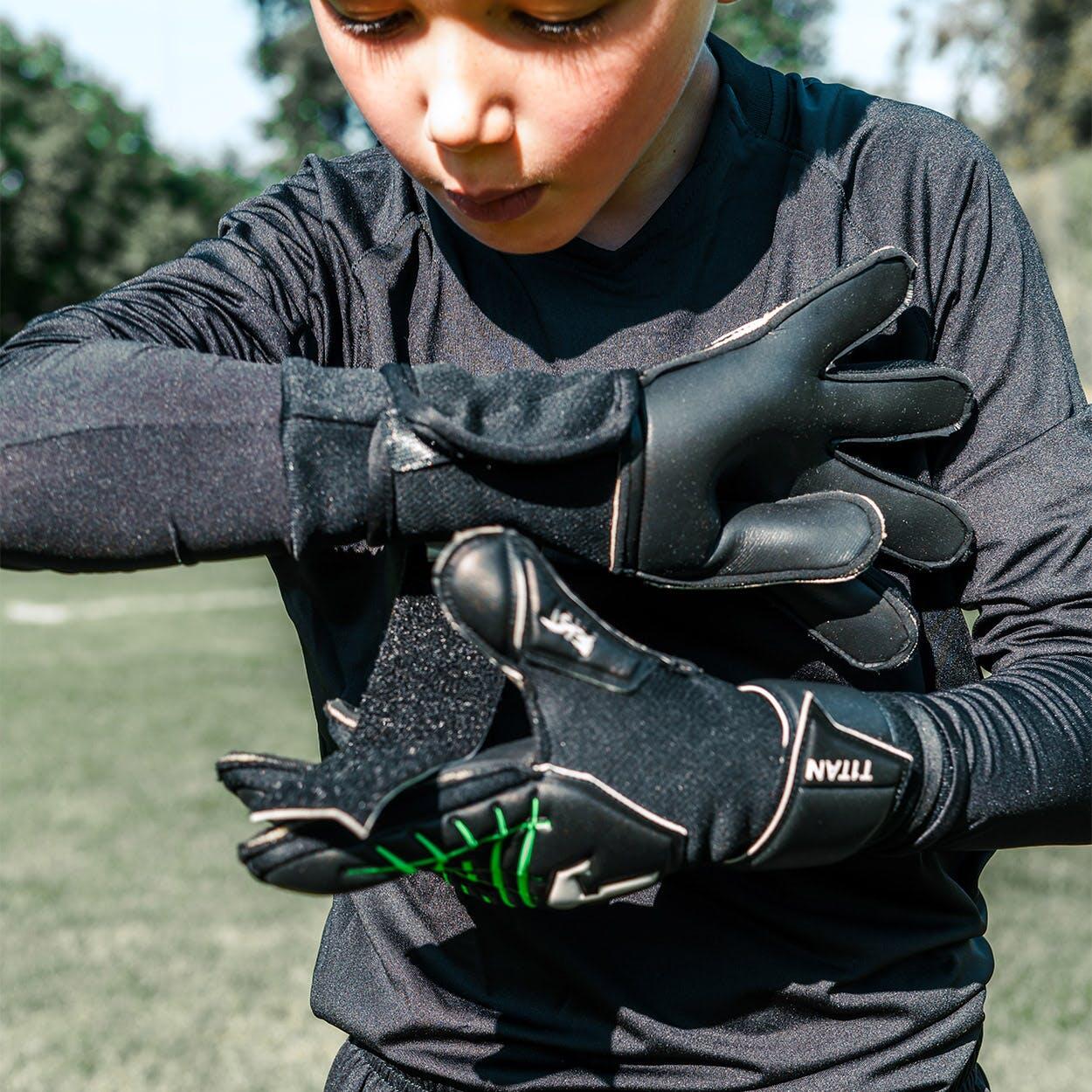 Guanti da Portiere da Calcio per Bambini Fluo Beast Junior 3.0 T1TAN Decathlon