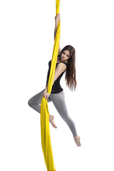 Szarfa akrobatyczna Aerial Silks Taniec w Powietrzu Just z krętlikiem