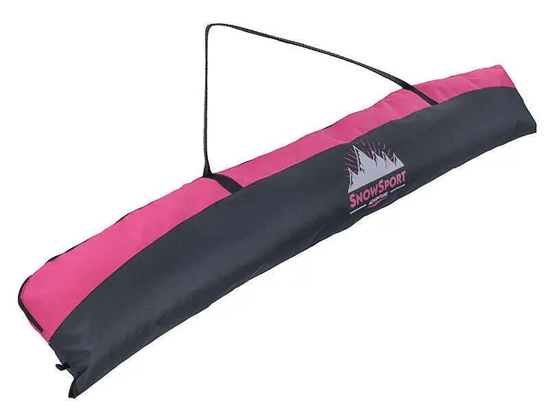 Zestaw Pokrowiec na narty Ski Bag Pink 6in1 + Pokrowiec na buty narciarskie 4/5