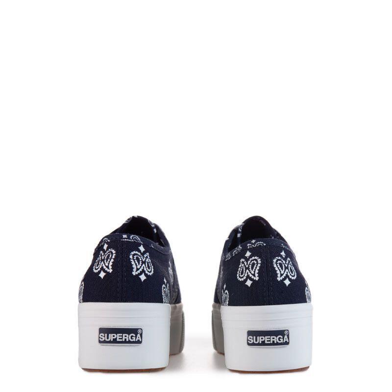 Baskets femme Superga 2790 - Cots Bandanasilk 4/4