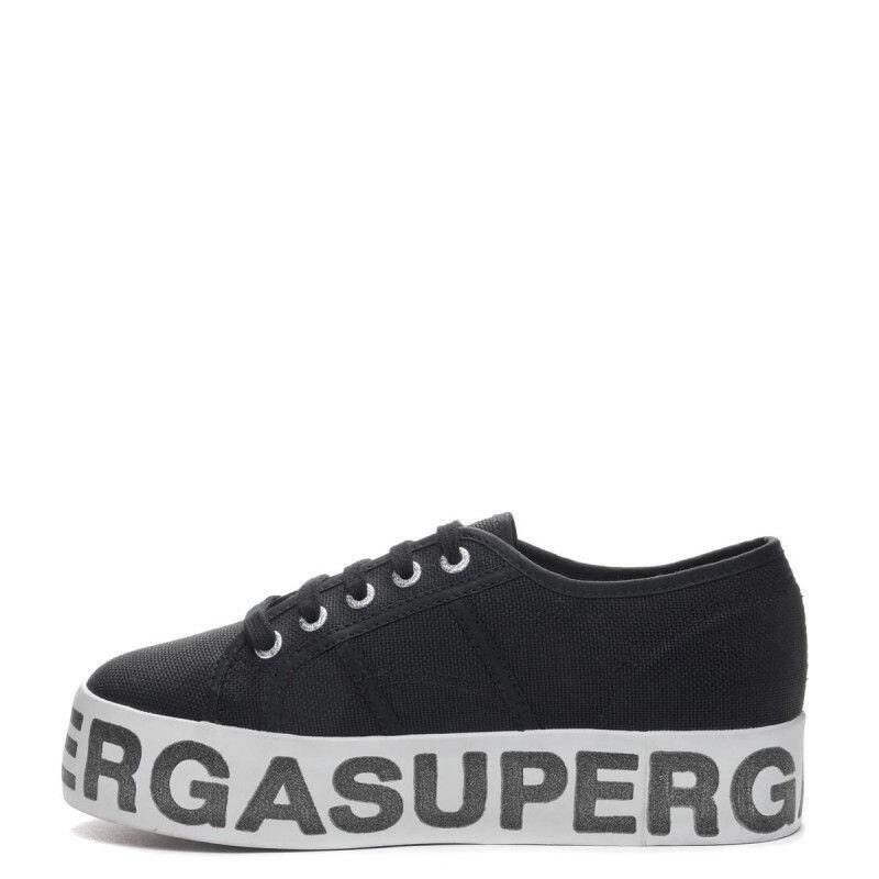 Baskets femme Superga 2790 - Cotw Glitter Lettering 5/7
