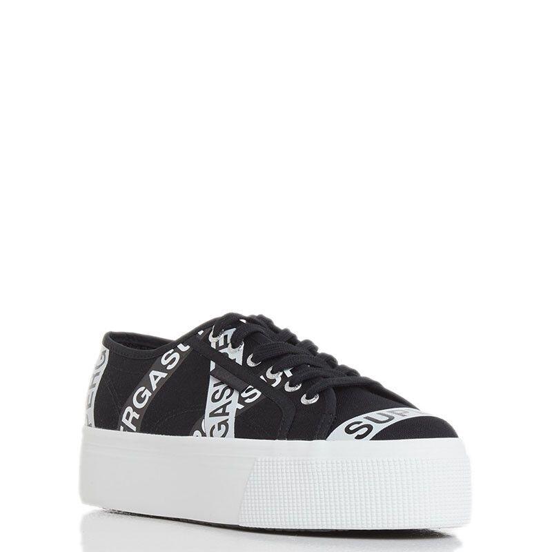 Baskets femme Superga 2790 Lettering Tape Jellysole 4/7