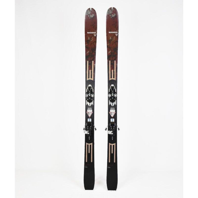 Ski Alpin Ski Neuf Rossignol Blackops Alpineer 86 2022 + Look HM 10 + Peaux