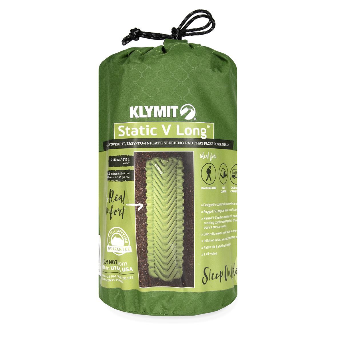 Materac dmuchany Klymit Static V Long 6/7