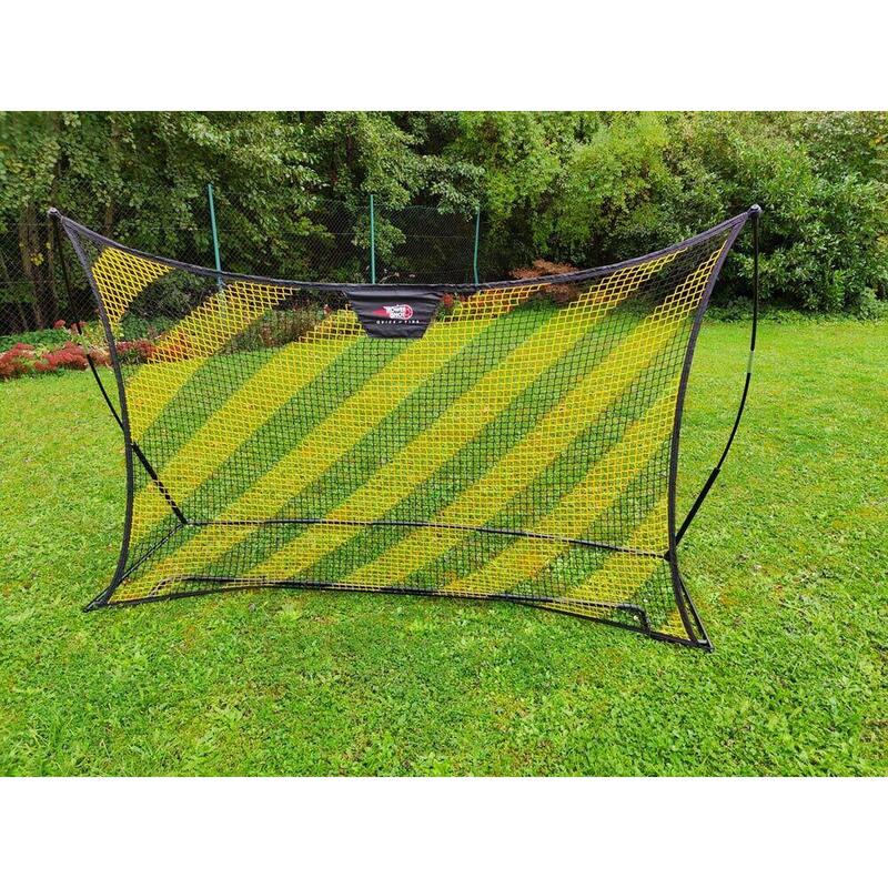 Red de rebote 240 x 150cm - Ideal para jugar al fútbol + BALÓN