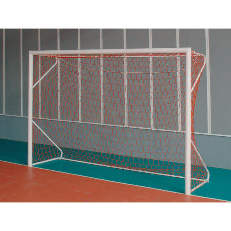 But de football/futsal à sceller 4 x 2m - Aluminium