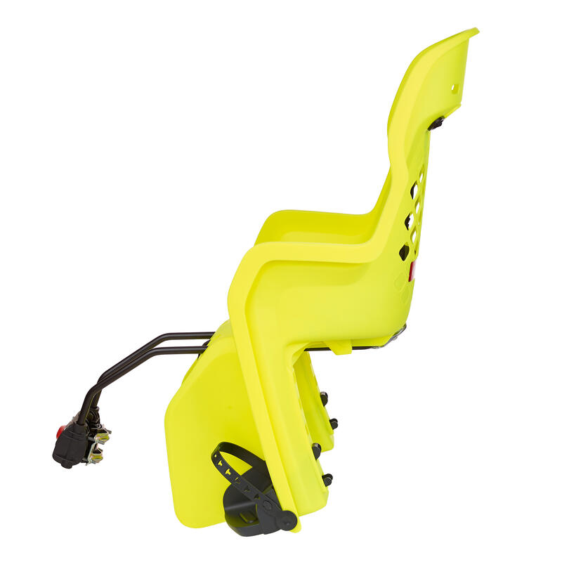 Cadeira Bicicleta Fixação Quadro Traseira JOY Amarelo Fluo