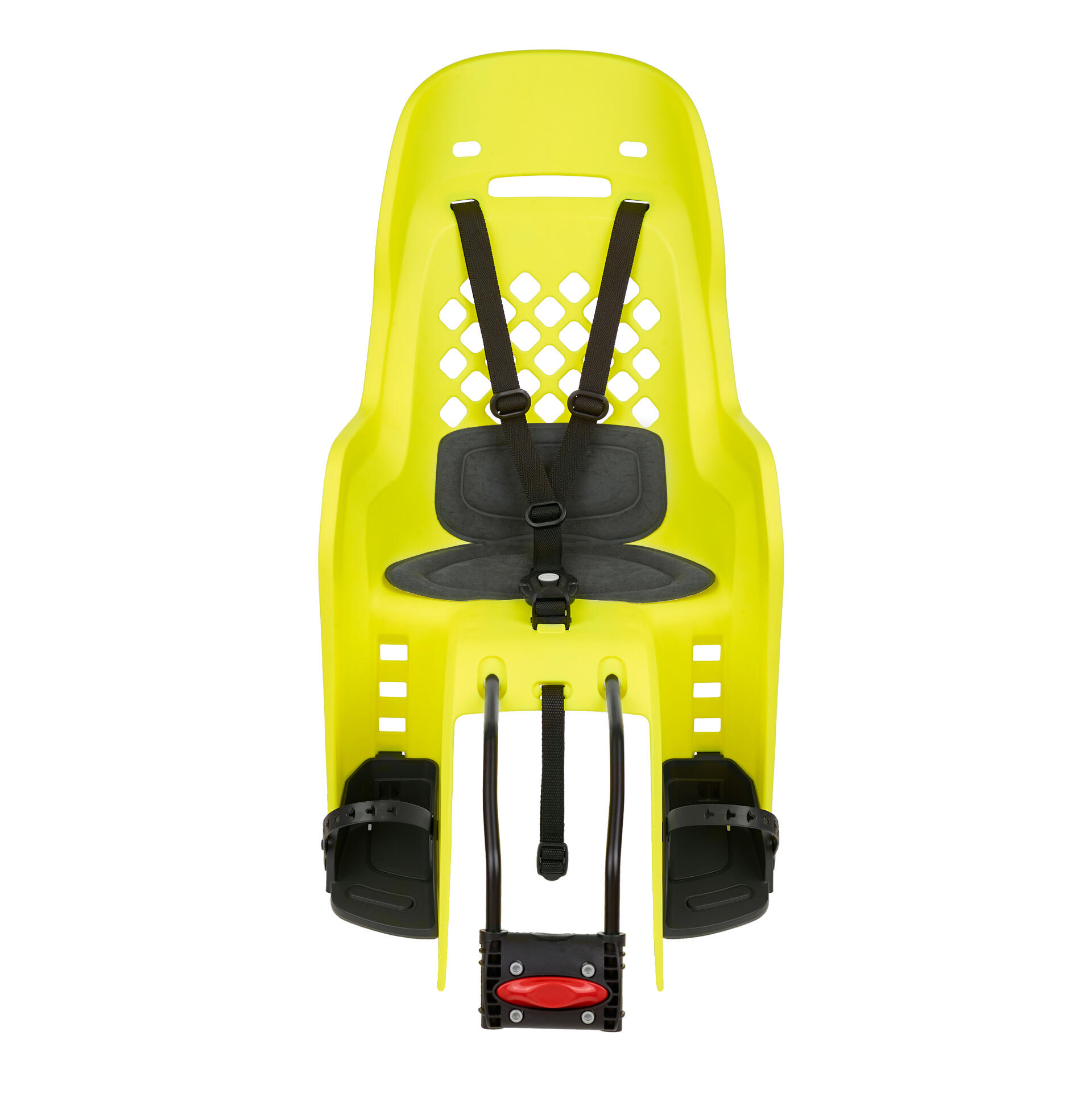 Siège Enfant Vélo Arrière Sur Cadre JOY Fluo / Gris Foncé 2/8