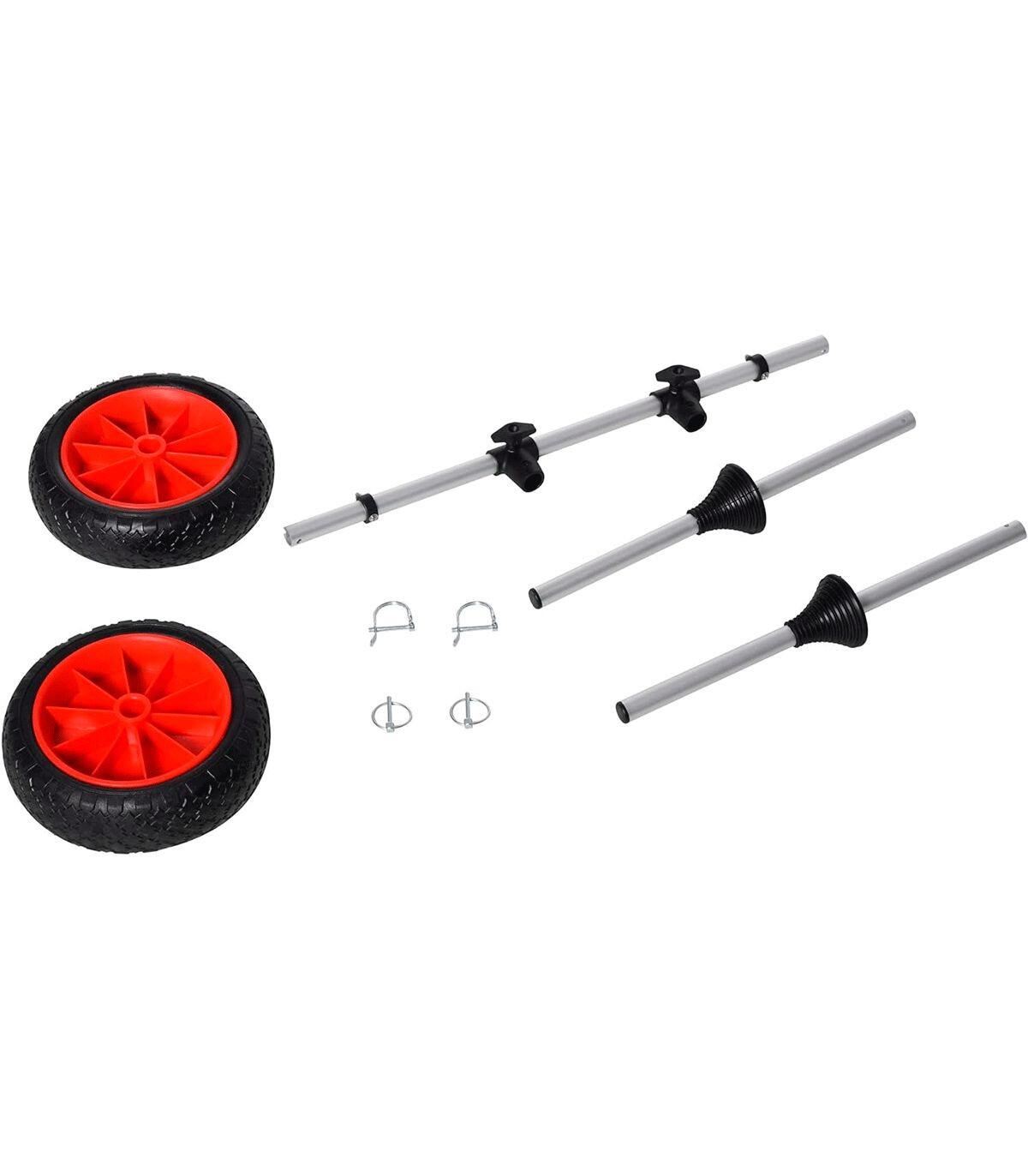 Carrinho Kayak Autoesvaziável Alumínio Rodas PU Antifuro 60 kg Kol CKA01 5/6