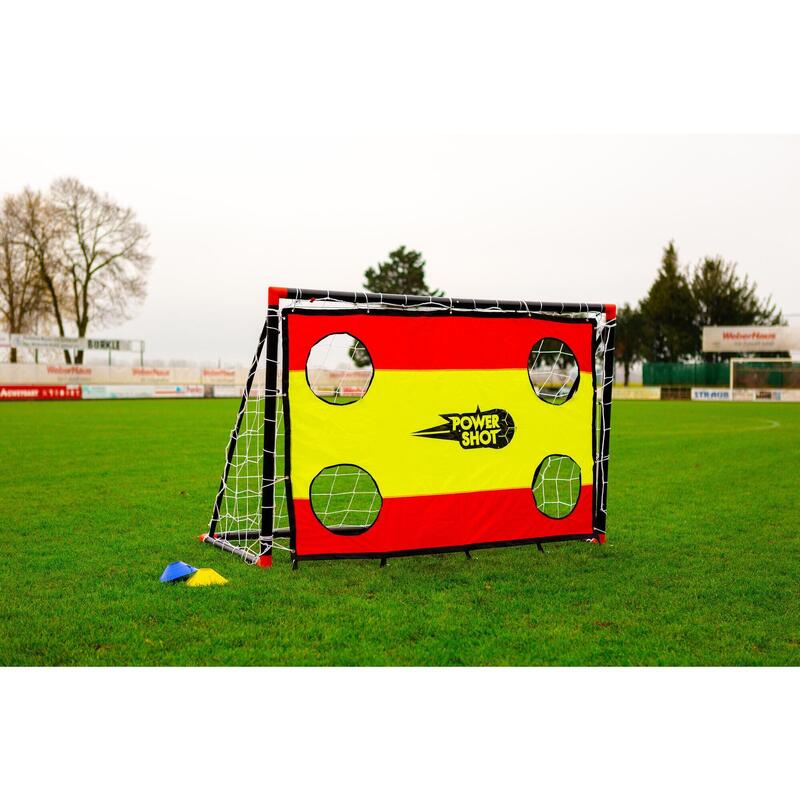 Pared de tiro para portería 1,8 x 1,2m - Bandera de España