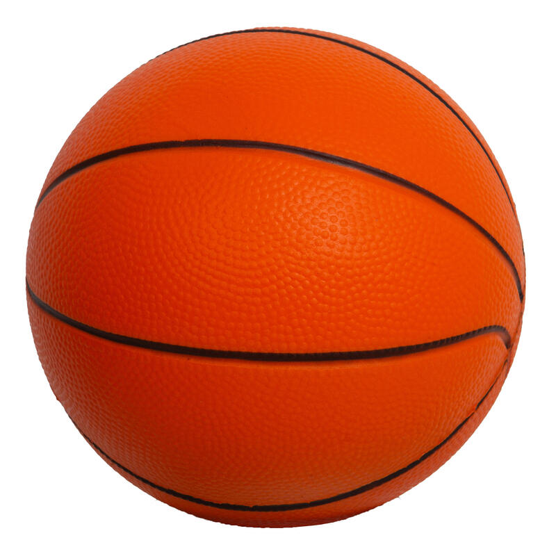 Set van 5 schuimrubberen basketballen - maat 4