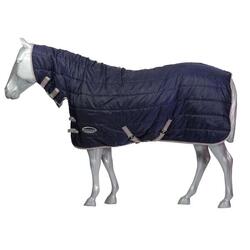 Couverture d'écurie pour cheval avec couvre-cou détachable Weatherbeeta Comfitec