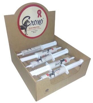 Électrolytes Supplémentés CRONO® Electrolytes, Espositore 10 pz per chevaux 3/3