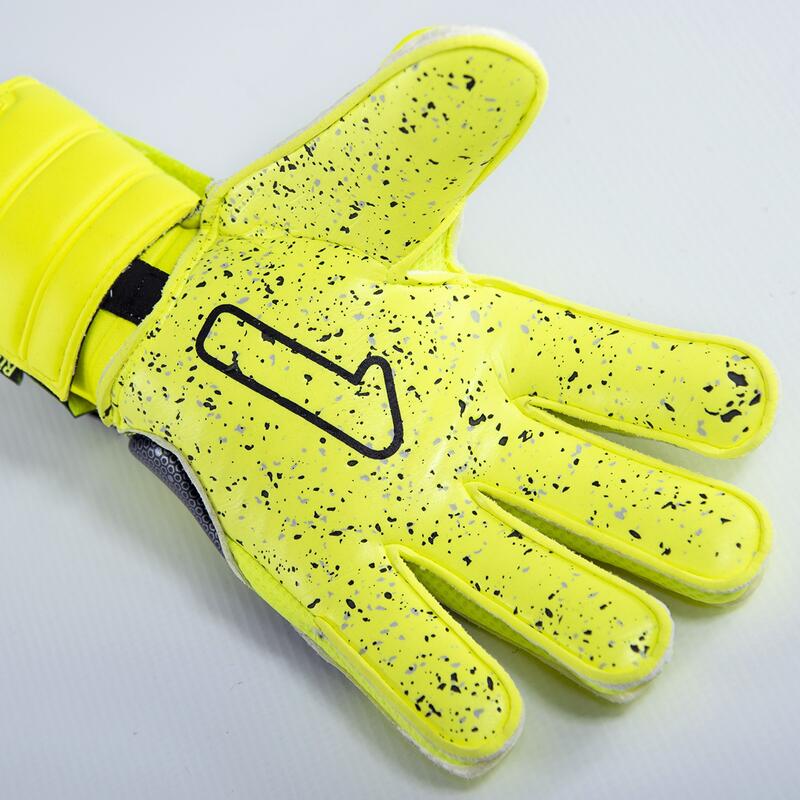 Guantes De Portero Adulto Rinat Uno Premier Lux Neon Amarillo