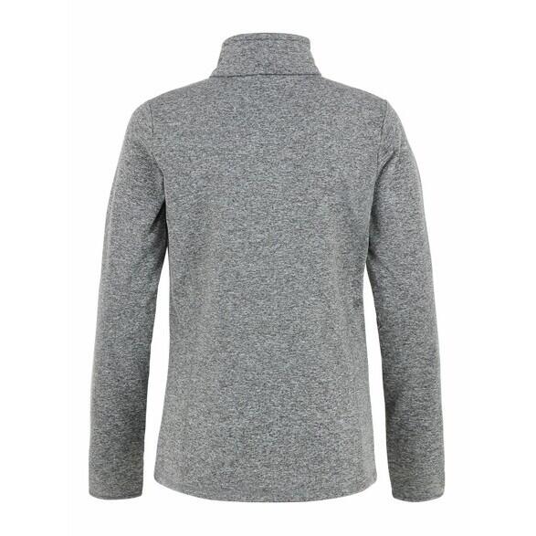 G Fabrizom Jr 1/4 Zip Top - Trui - 592 dark grey melee - meisjes - Pisteskiën