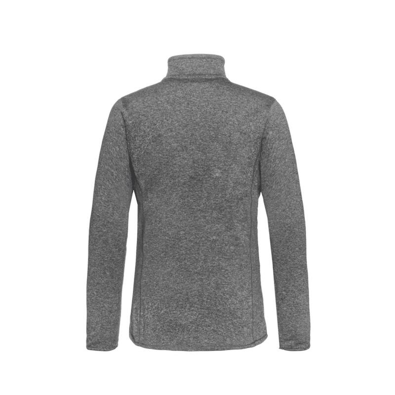 G Fabrizom Jr 1/4 Zip Top - Trui - 592 dark grey melee - meisjes - Pisteskiën