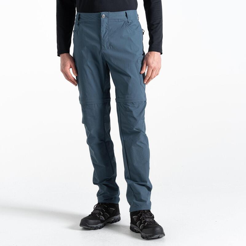 Pantalón senderismo hombre modular Dare 2b Tuned In II, azul grisáceo