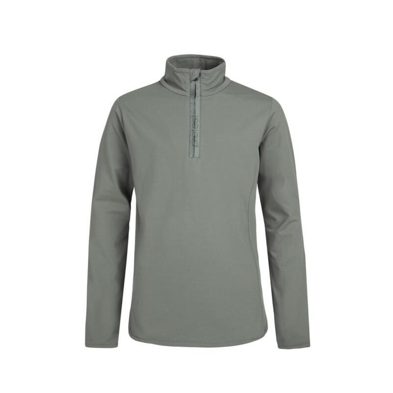 G Fabrizoy Jr 1_4 Zip Top 2023 - Trui - 475_mistygreen - meisjes - Pisteskiën