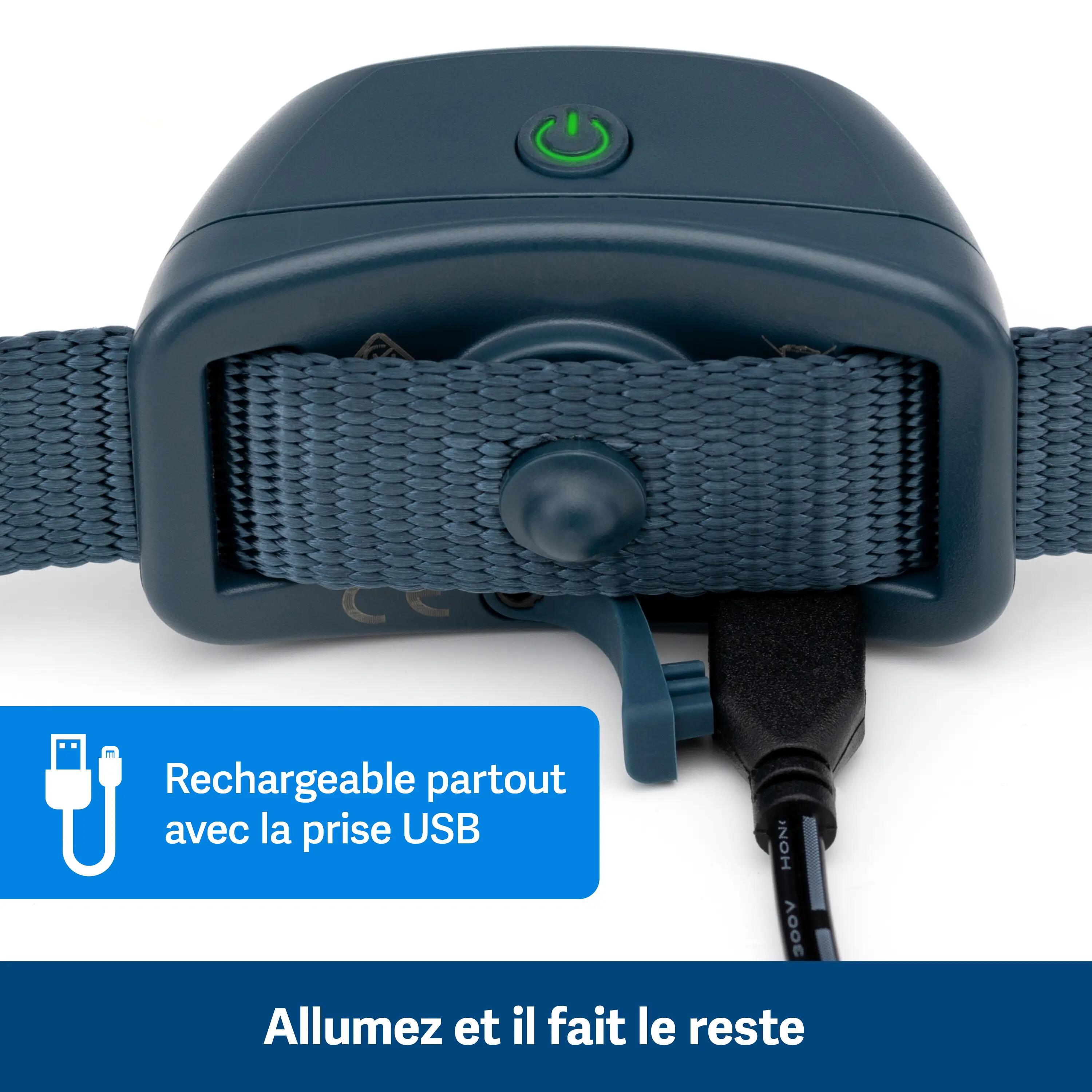 ANTI ABOIEMENT SONORE RECHARGEABLE 5/7