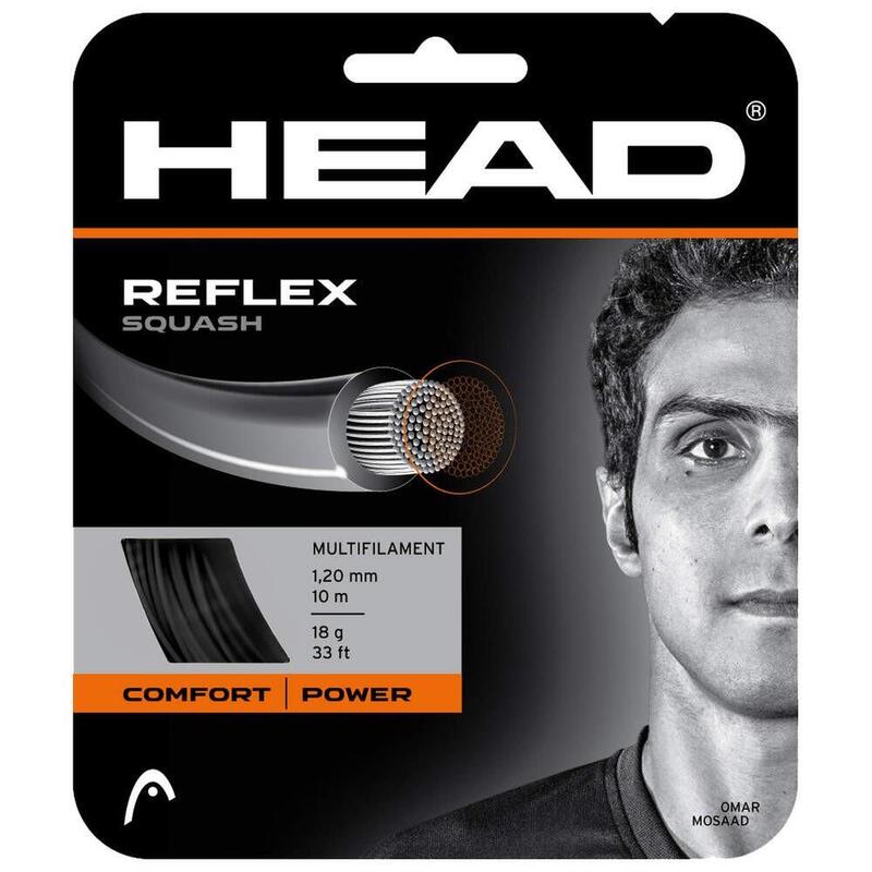 Naciąg do squasha Head Reflex set 10 m 1,20 mm