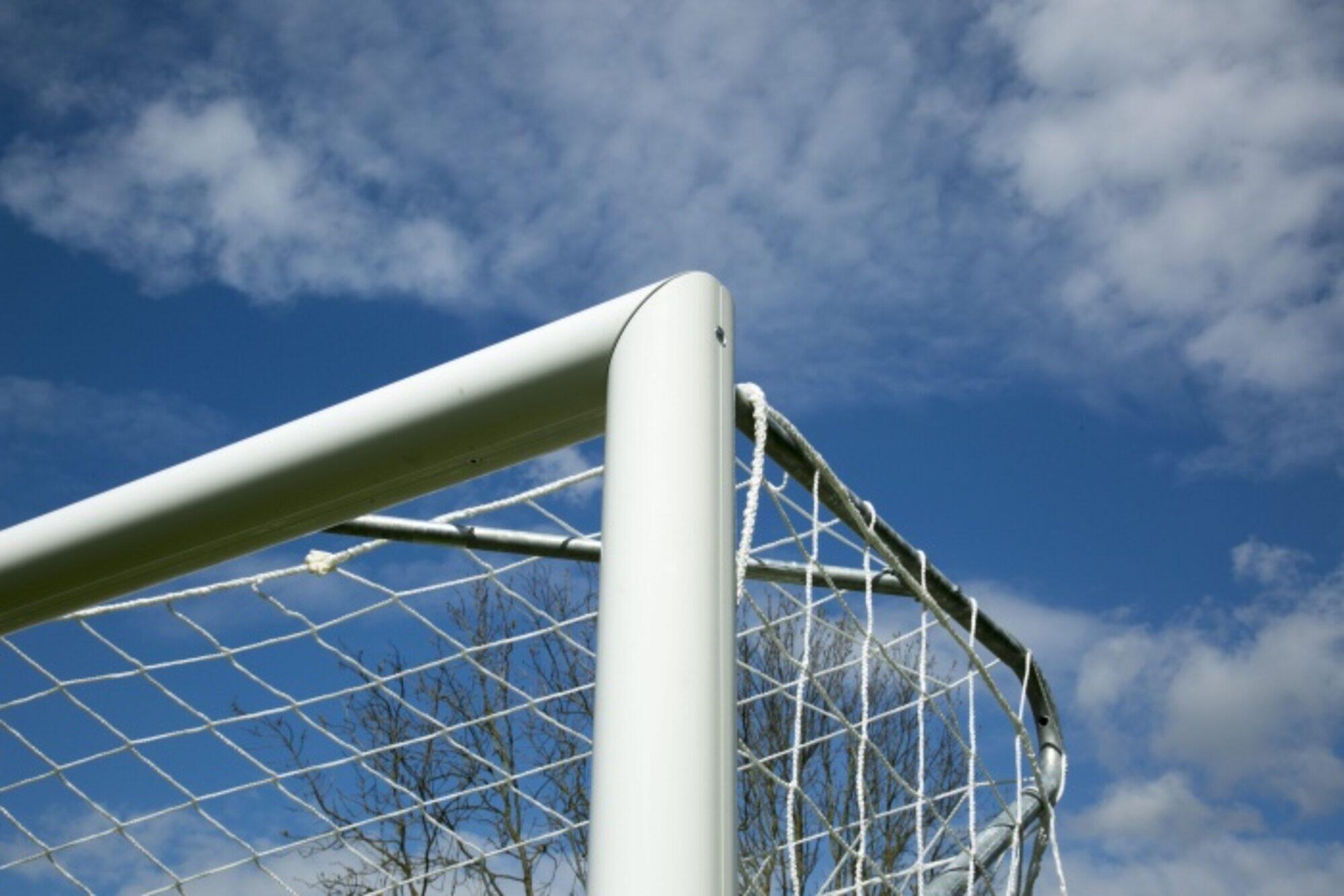 Filet 2.5mm de but de foot à 11 - Blanc - Pour but 7.32 x 2.44 x 0.8 x 2m 5/5