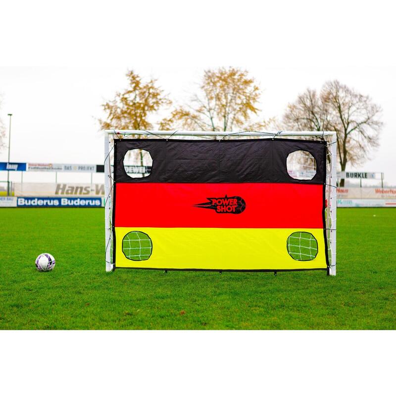 Torschusswand 2,4 x 1,5 m - Deutsche Flagge